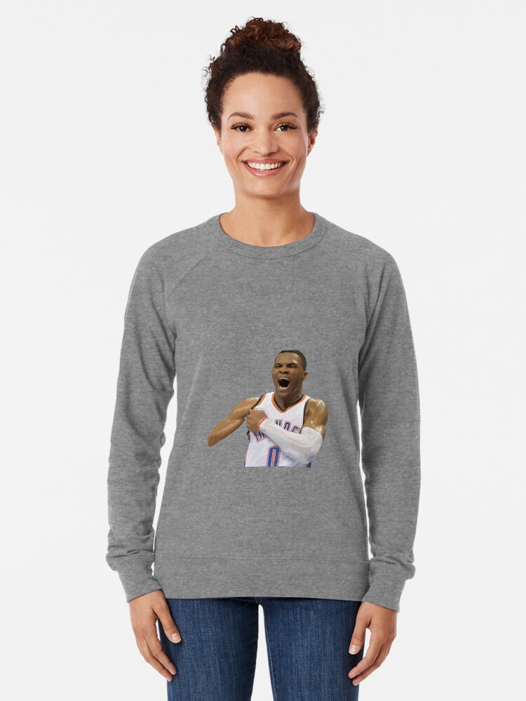Russell Westbrook Lightweight Sweatshirt By Bananasquid Redbubble