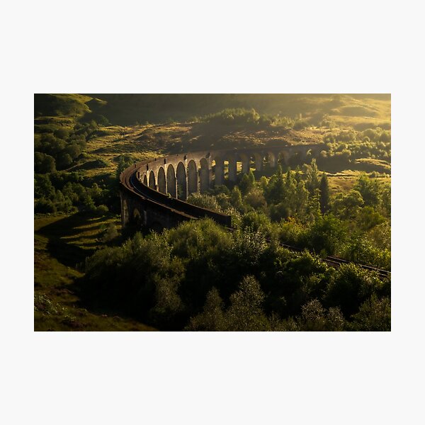 Item preview, Dreamy sunrise at the Glenfinnan Viaduct, Scottish Highlands designed and sold by Anton Andreev.