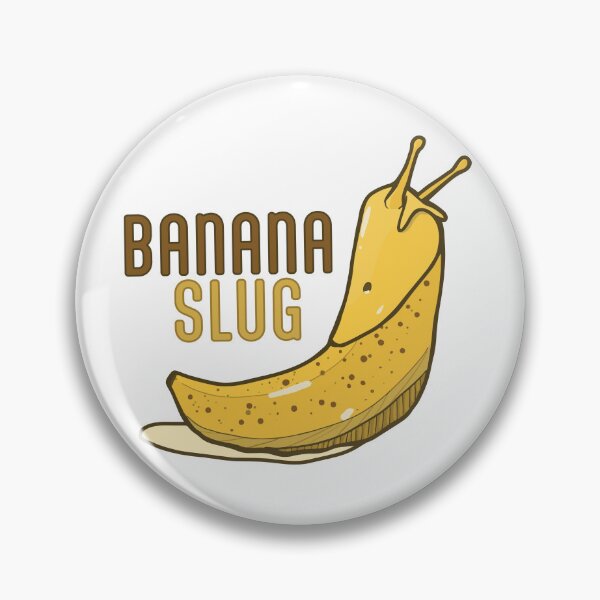 Item preview, Banana Slug With Text designed and sold by LemonSharkArt.