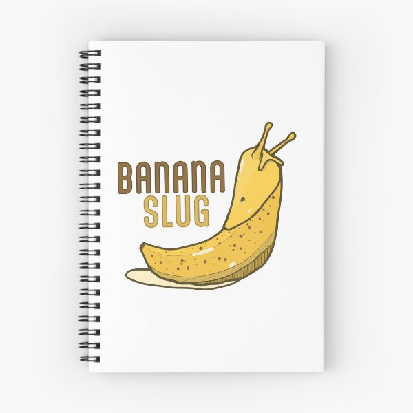Item preview, Banana Slug With Text designed and sold by LemonSharkArt.