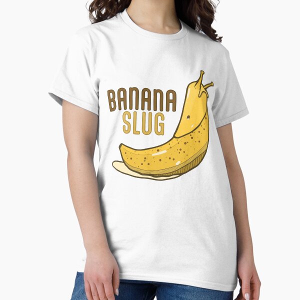 Item preview, Banana Slug With Text designed and sold by LemonSharkArt.