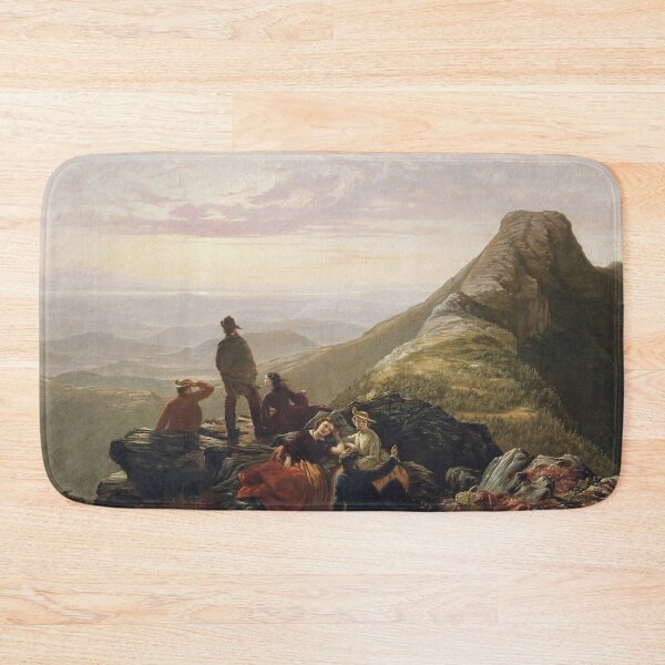Item preview, The Belated Party on Mansfield Mountain | Jerome B. Thompson | 1858 Landscape Art designed and sold by CJET.