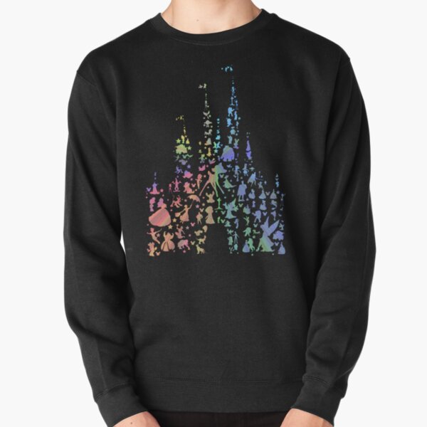Happiest Castle On Earth (Rainbow Explosion) Pullover Sweatshirt