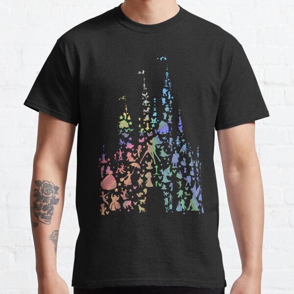 Happiest Castle On Earth (Rainbow Explosion) Classic T-Shirt