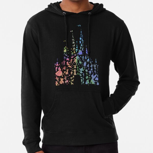 Happiest Castle On Earth (Rainbow Explosion) Lightweight Hoodie