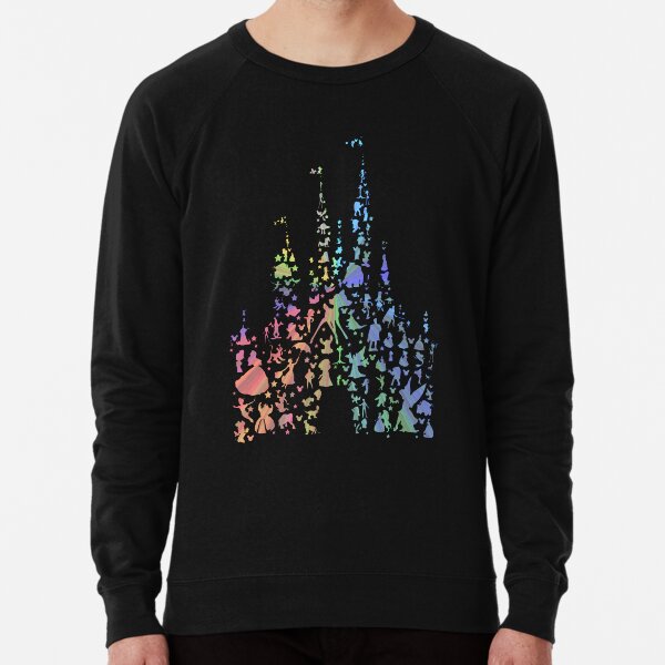 Happiest Castle On Earth (Rainbow Explosion) Lightweight Sweatshirt