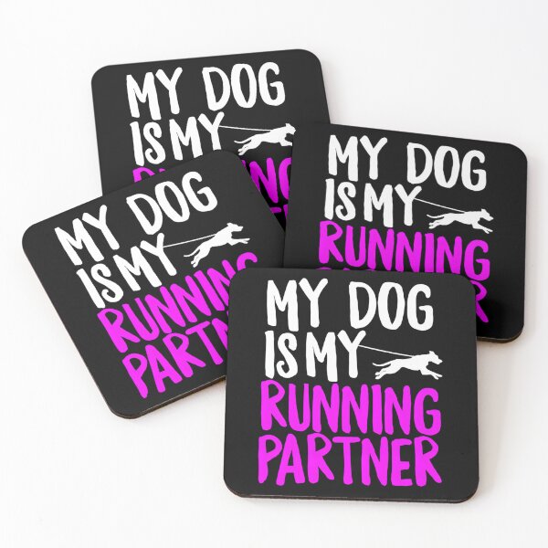 Item preview, my dog is my running partner Essential  designed and sold by teliaayalewi.