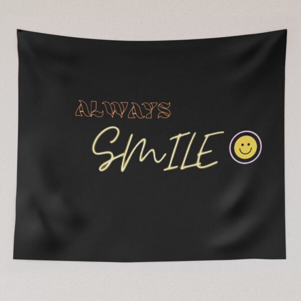 Item preview, Always Smile designed and sold by Muhammad Faizan.