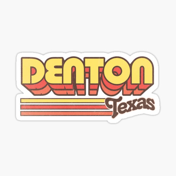 Item preview, Denton, TX | City Stripes designed and sold by retroready.