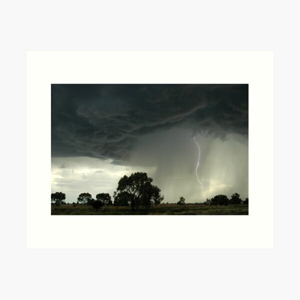 Collarenabri Lightning Art Print