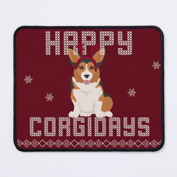 Item preview, Happy Corgidays Winter Corgi Christmas Corgi winter sweater style Christmas Sweater Xmas Corgi Christmas Gift Corgi Ugly Jumper Holiday Gift designed and sold by ALLURE-minimal.