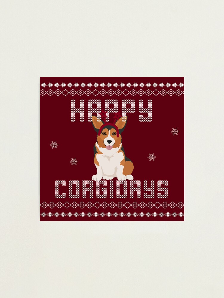 Corgi christmas jumper best sale