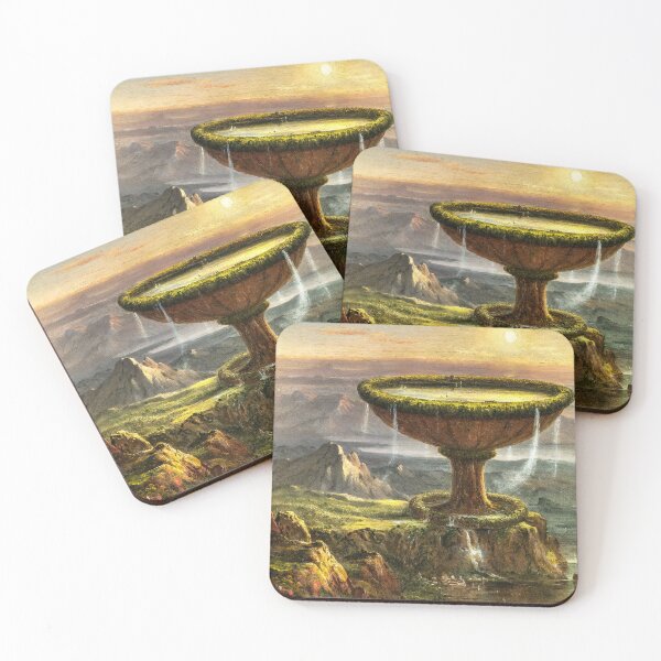Item preview, Titan's Goblet Thomas Cole 1833 Fantasy Painting Print  designed and sold by darcijj.