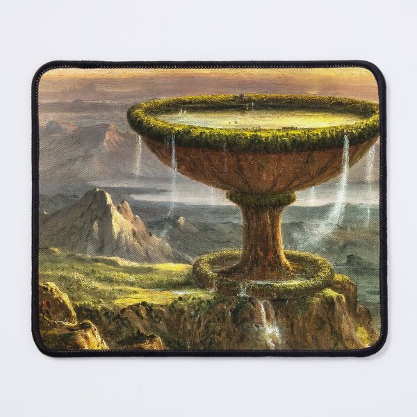 Item preview, Titan's Goblet Thomas Cole 1833 Fantasy Painting Print  designed and sold by darcijj.