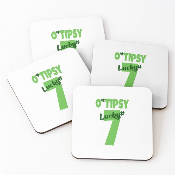 Item preview, O’Tipsy Lucky #7 Baseball Style designed and sold by PawsitiveMum.