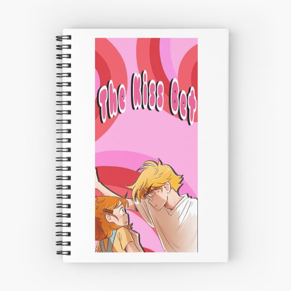 Artikelvorschau, Der Kiss Bet-Webtoon entworfen und verkauft von Bookish_M_Quotes .