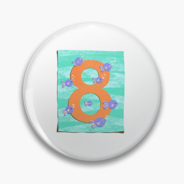 Item preview, Cut Out Paper Number Eight 8 designed and sold by Printblisshop.