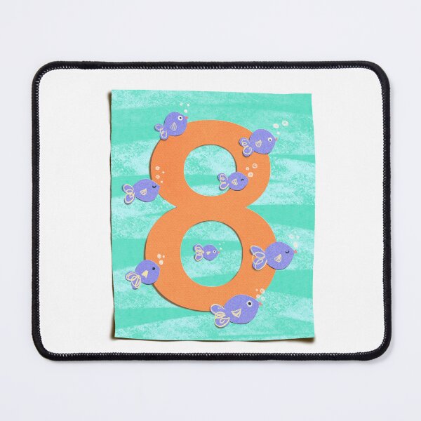 Item preview, Cut Out Paper Number Eight 8 designed and sold by Printblisshop.