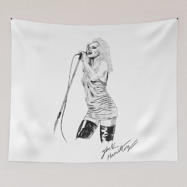 Item preview, Deb B Harry Original Ink Drawing Print designed and sold by HamiltonArt.