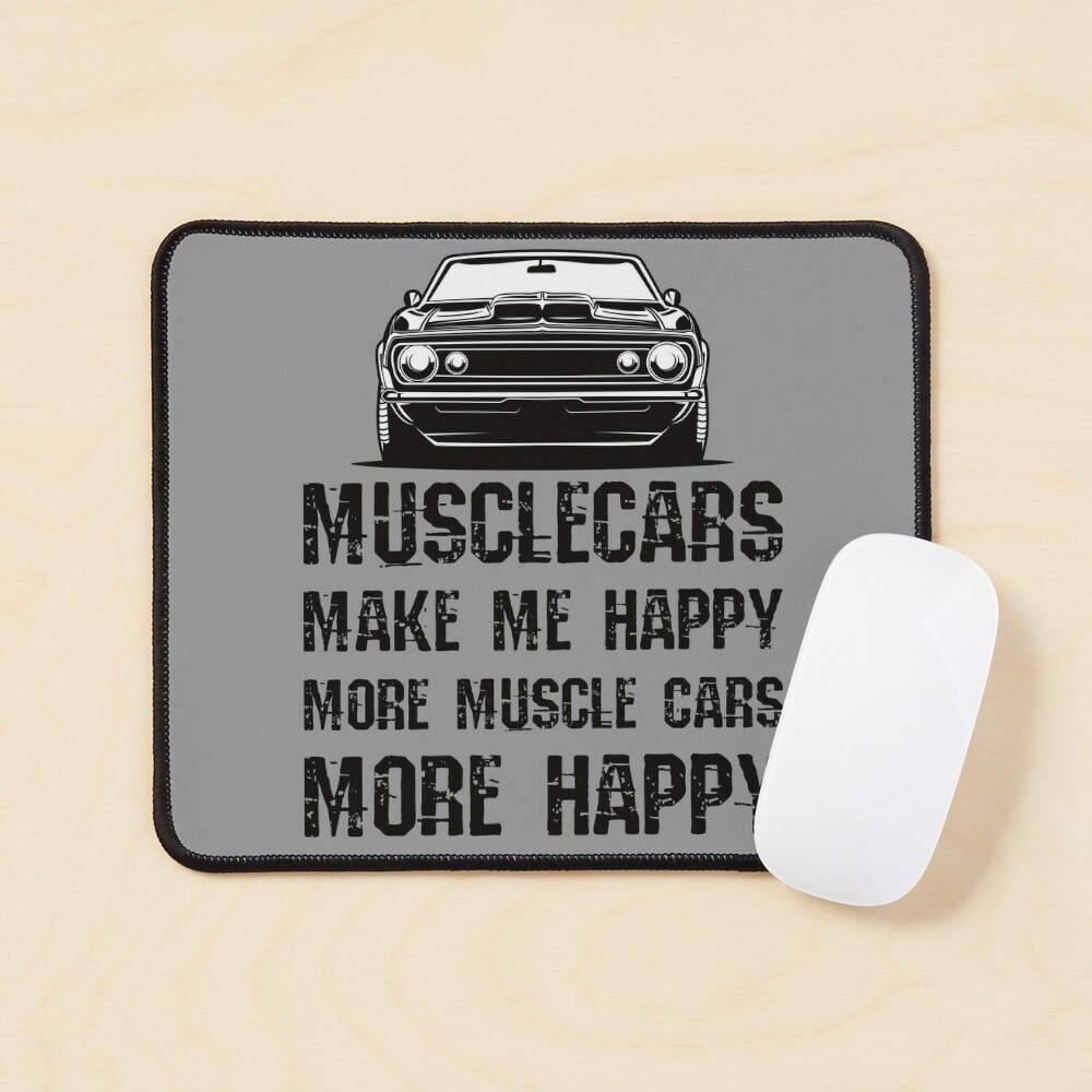 Car Gifts For Men Cars Make Me Happy  Greeting Card for Sale by AlphaDist2