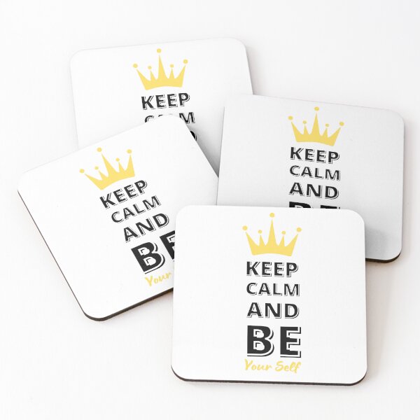 Item preview, Keep Clam and Be Your self designed and sold by Darshana97.