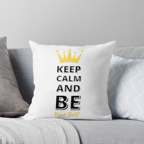 Item preview, Keep Clam and Be Your self designed and sold by Darshana97.