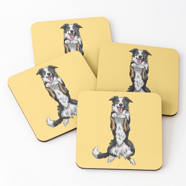Item preview, Cute Border Collie | Cute Dog Art  designed and sold by shirinsart.
