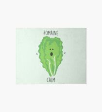 Romaine Calm // Happy Little Owl Collection Art Board