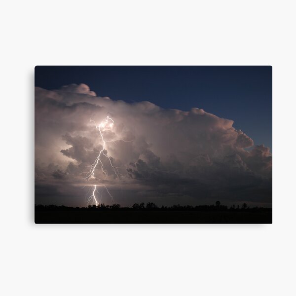 Coraki Thunderstorm and Lightning Canvas Print