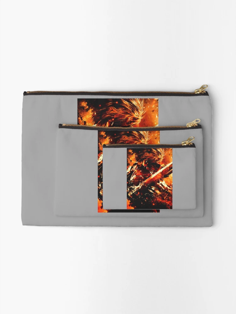 Thumbnail 2 of 4, Zipper Pouch, Metal Gear Rising Raiden designed and sold by ThreaddAlive.