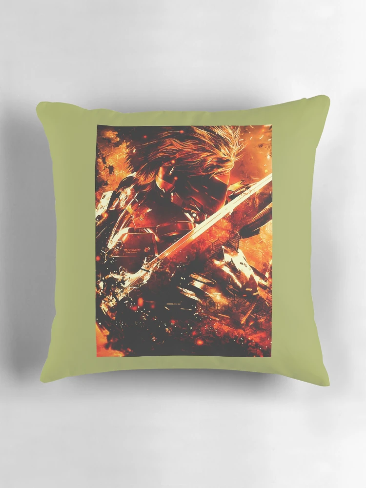 Thumbnail 3 of 4, Pillow, Metal Gear Rising Raiden designed and sold by ThreaddAlive.