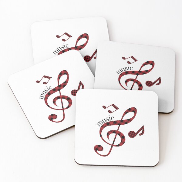 Artikelvorschau, Weihnachtsmusikanmerkungen, Feiertags-Musikliebhaber-Geschenk entworfen und verkauft von BronikowskiART.
