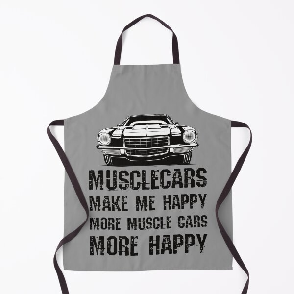 Item preview, Funny Muscle Cars Make Me Happy High Performance Muscle Car designed and sold by CharJens.