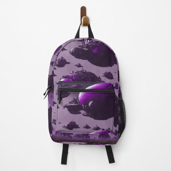 Item preview, An armada of alien battlesnails landing on a purple planet II designed and sold by BrachiaST.