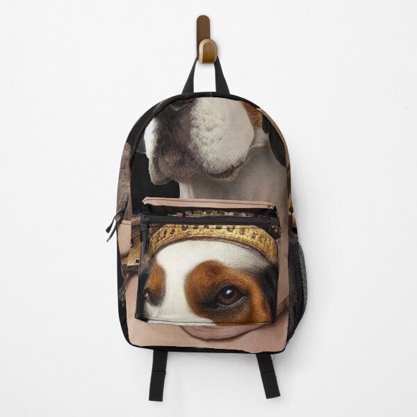 Item preview, Melancholy cute Dog Beagle pet portrait w human body by designed and sold by Dmitri Matkovsky.