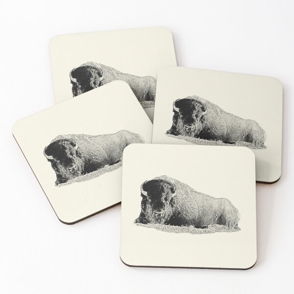 Item preview, Lying bison designed and sold by Guardi71.