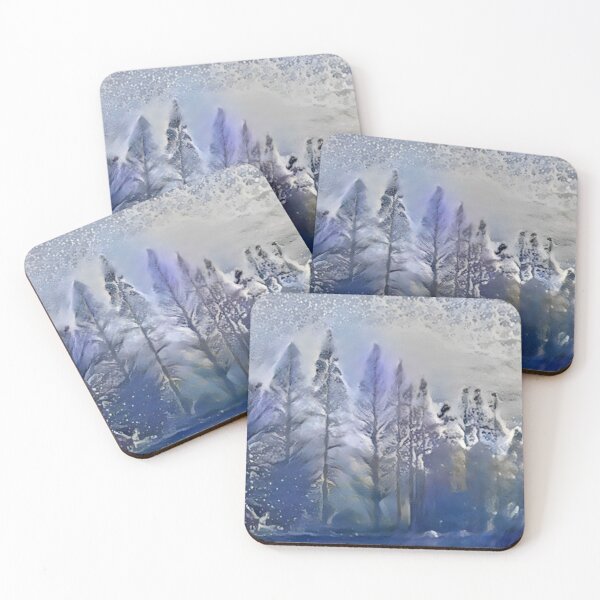 Item preview, Bone Chilling Snowy Forest designed and sold by Aestheticlanart.