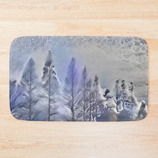 Item preview, Bone Chilling Snowy Forest designed and sold by Aestheticlanart.