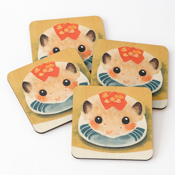 Item preview, Cute Hamster Sushi  designed and sold by Pet Shelter.