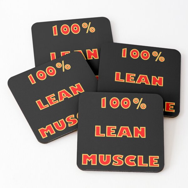 Item preview, 100% LEAN MUSCLE designed and sold by janraydesigns.
