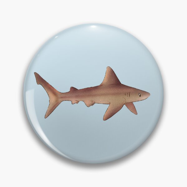 Item preview, Sharktober day 8 Sandbar shark designed and sold by dinosaphira99.