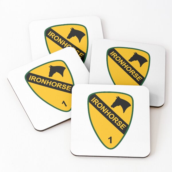 Item preview, US Army - 1st Cavalry Division IRONHORSE emblem - Clean Style  designed and sold by pzd501.
