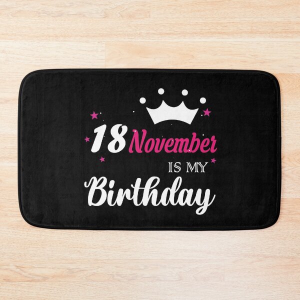 Item preview, Happy birthday 18 november  designed and sold by Thealstars  ⭐⭐⭐⭐⭐.
