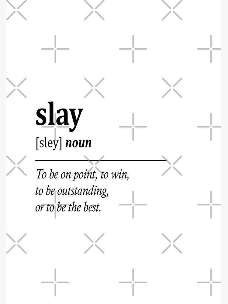 Slay Definition Holorgraphic Vinyl Sticker