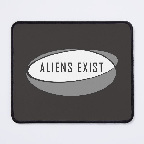 Item preview, Aliens Exist. Flying saucers designed and sold by smooshfaceutd.