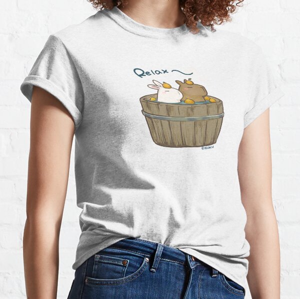Bunny Boss Maru & Capybara Classic T-Shirt