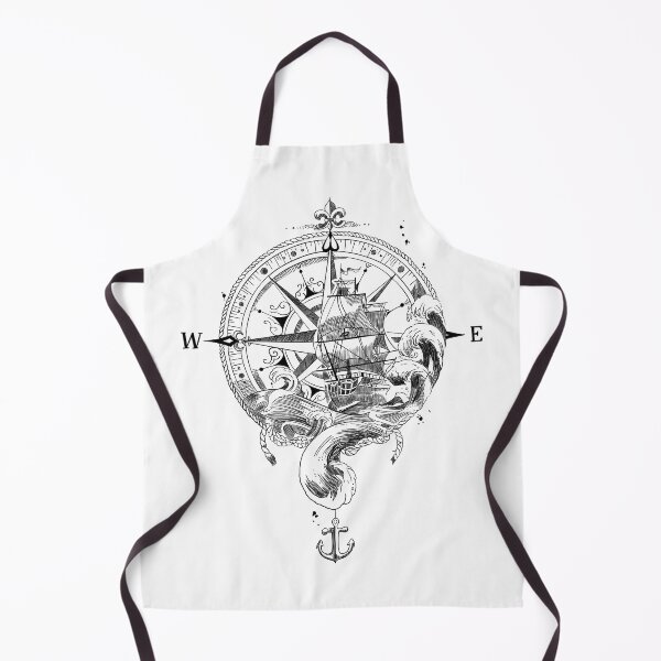 Item preview, Compass Ink Drawing  designed and sold by OnlyCoolDesigns.