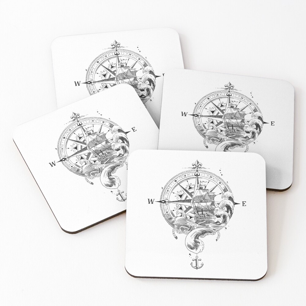 Item preview, Coasters (Set of 4) designed and sold by OnlyCoolDesigns.