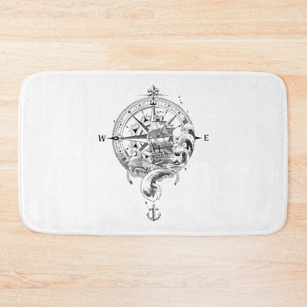 Item preview, Compass Ink Drawing  designed and sold by OnlyCoolDesigns.