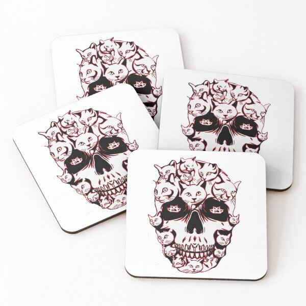 Item preview, Cool Halloween Kitty Skull designed and sold by GarnersDesigns.